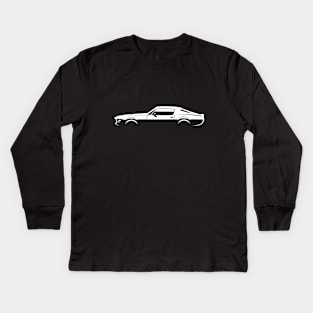 Camaro 1970 RS Z28 2nd Gen Kids Long Sleeve T-Shirt